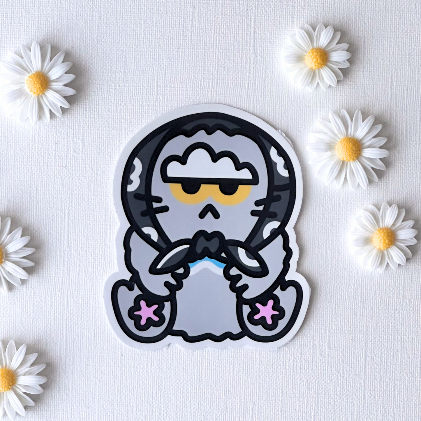 Zoa with Scarf G-DRAGON Vinyl Sticker