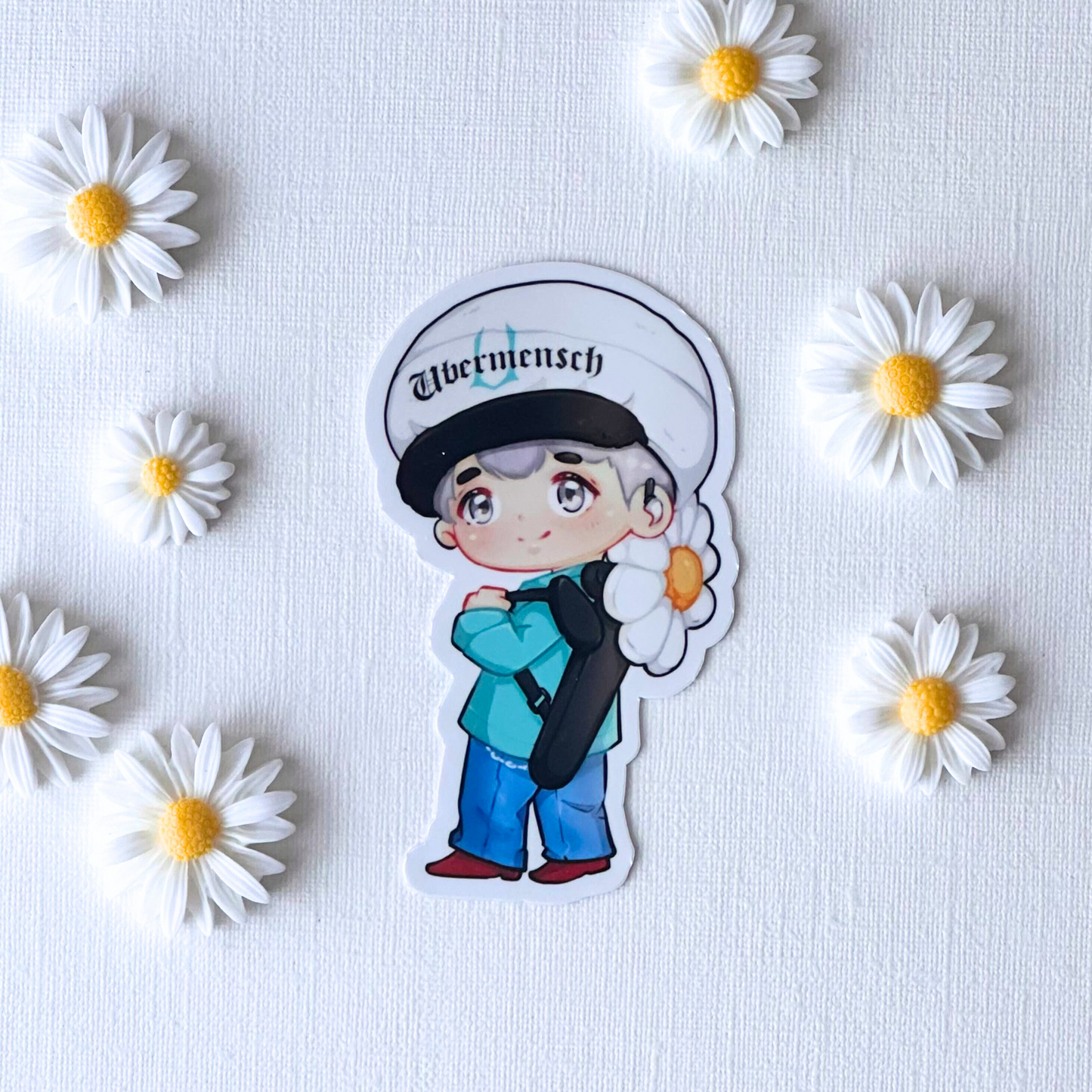 G-DRAGON Ubermensch Tour Light Stick Backpack Vinyl Sticker