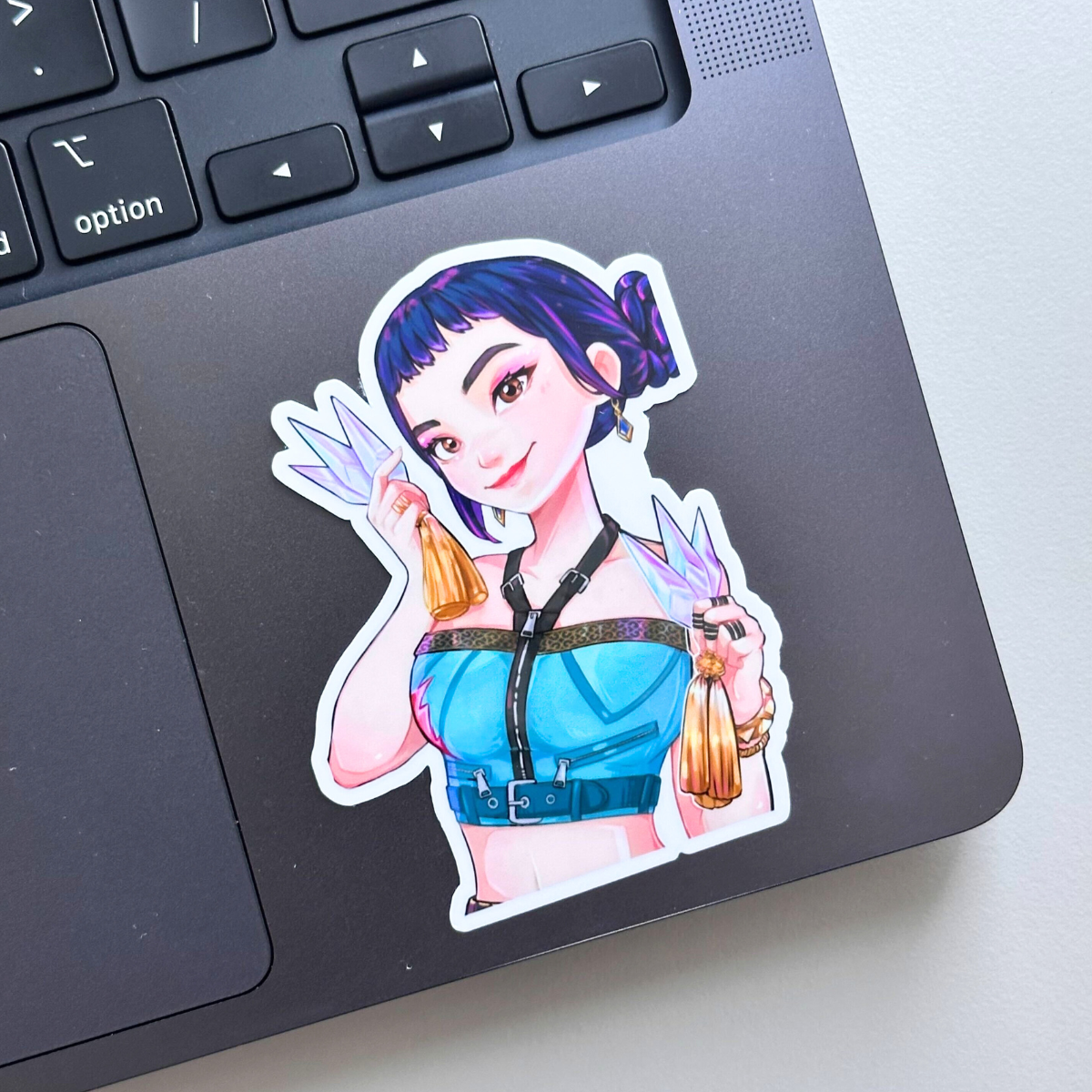 Zoey Huntrix Kpop Demon Hunters Vinyl Waterproof Sticker | New Arrival