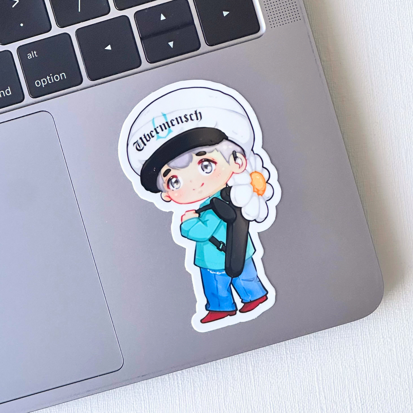 G-DRAGON Ubermensch Tour Light Stick Backpack Vinyl Sticker