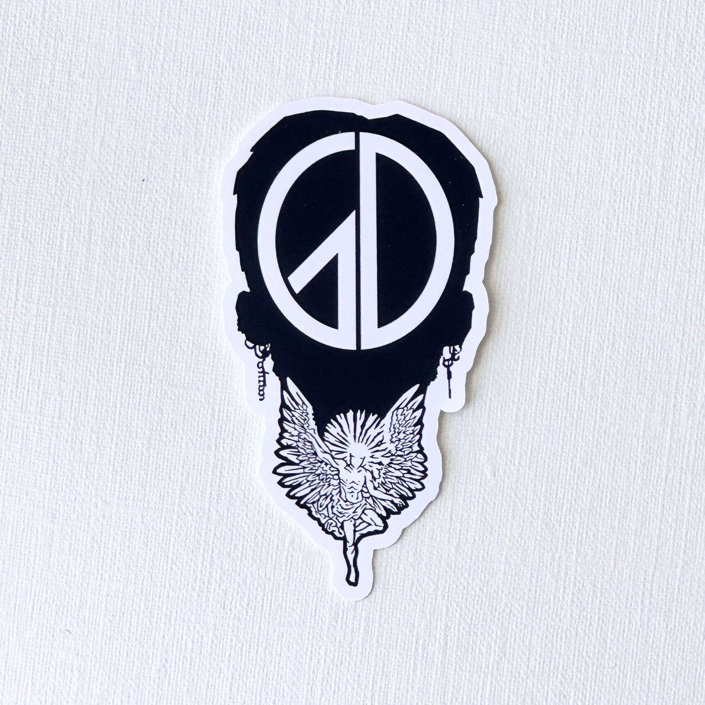 G-DRAGON Angel Tattoo Vinyl Sticker