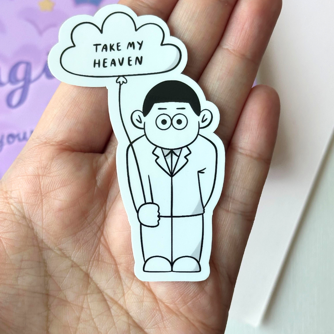 Namjoon Take my Heaven RPWP Vinyl Waterpoof Sticker