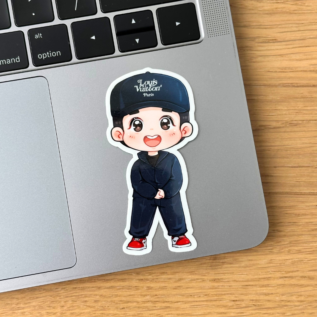 Jhope Sticky Challenge Vinyl Waterpoof Sticker (Copy)