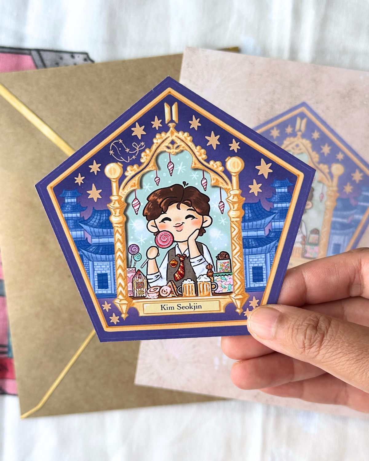 Jin HP Chocolate Frog Card