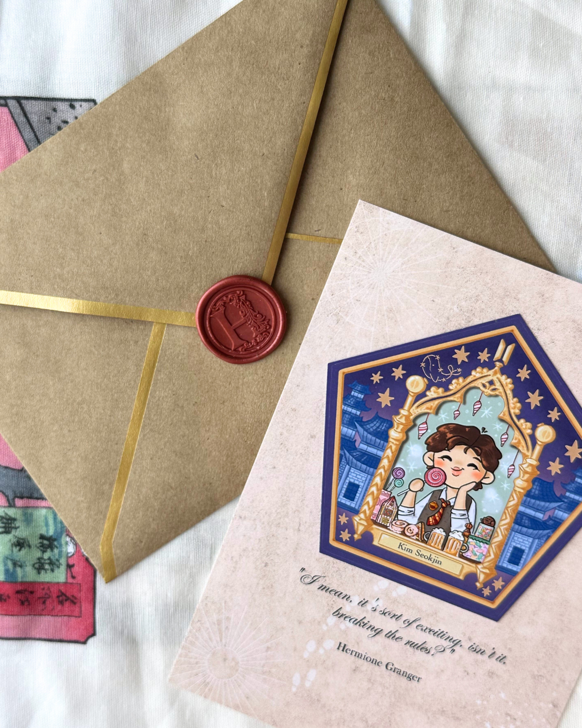 Jin HP Chocolate Frog Card