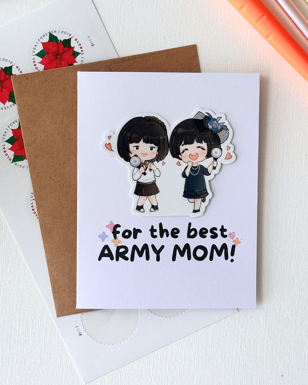 House of ARMY Mother's Day Card, Greeting Cards