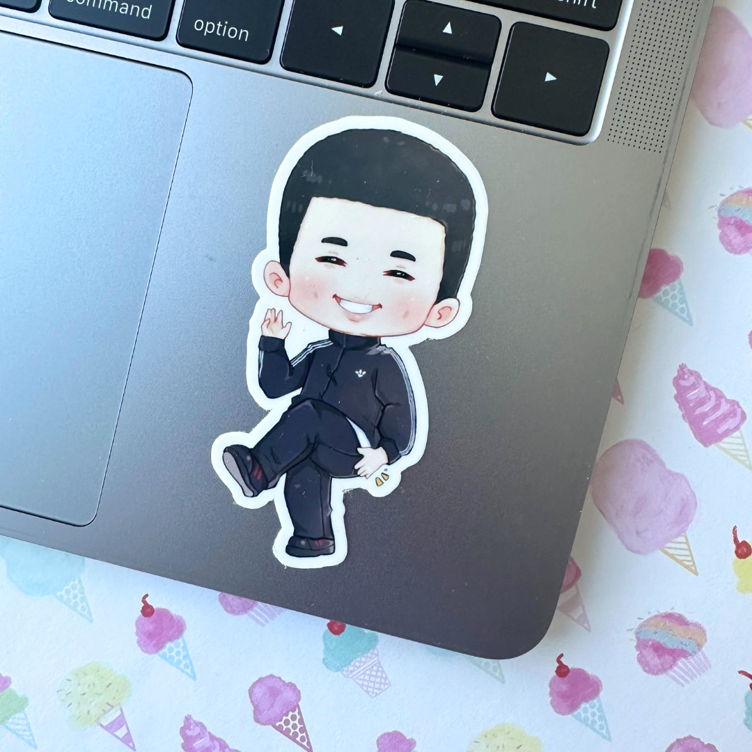 Namjoon Groin Right Place Wrong PersonVinyl Waterproof Sticker