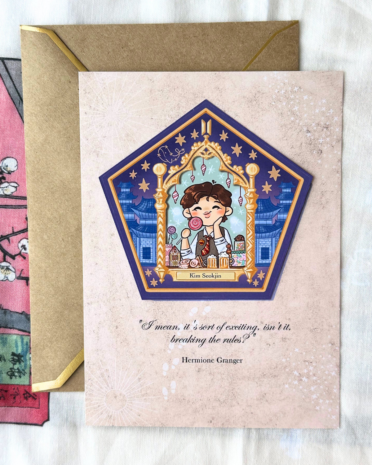 Jin HP Chocolate Frog Card