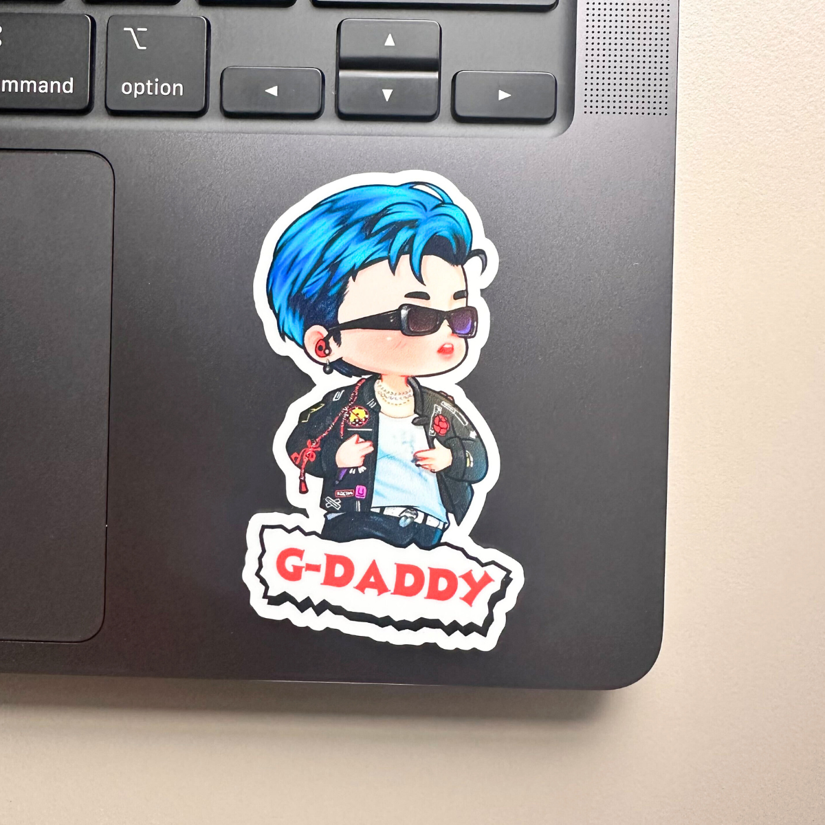 G-DADDY F1 in Singapore G-DRAGON Vinyl Sticker New Arrival
