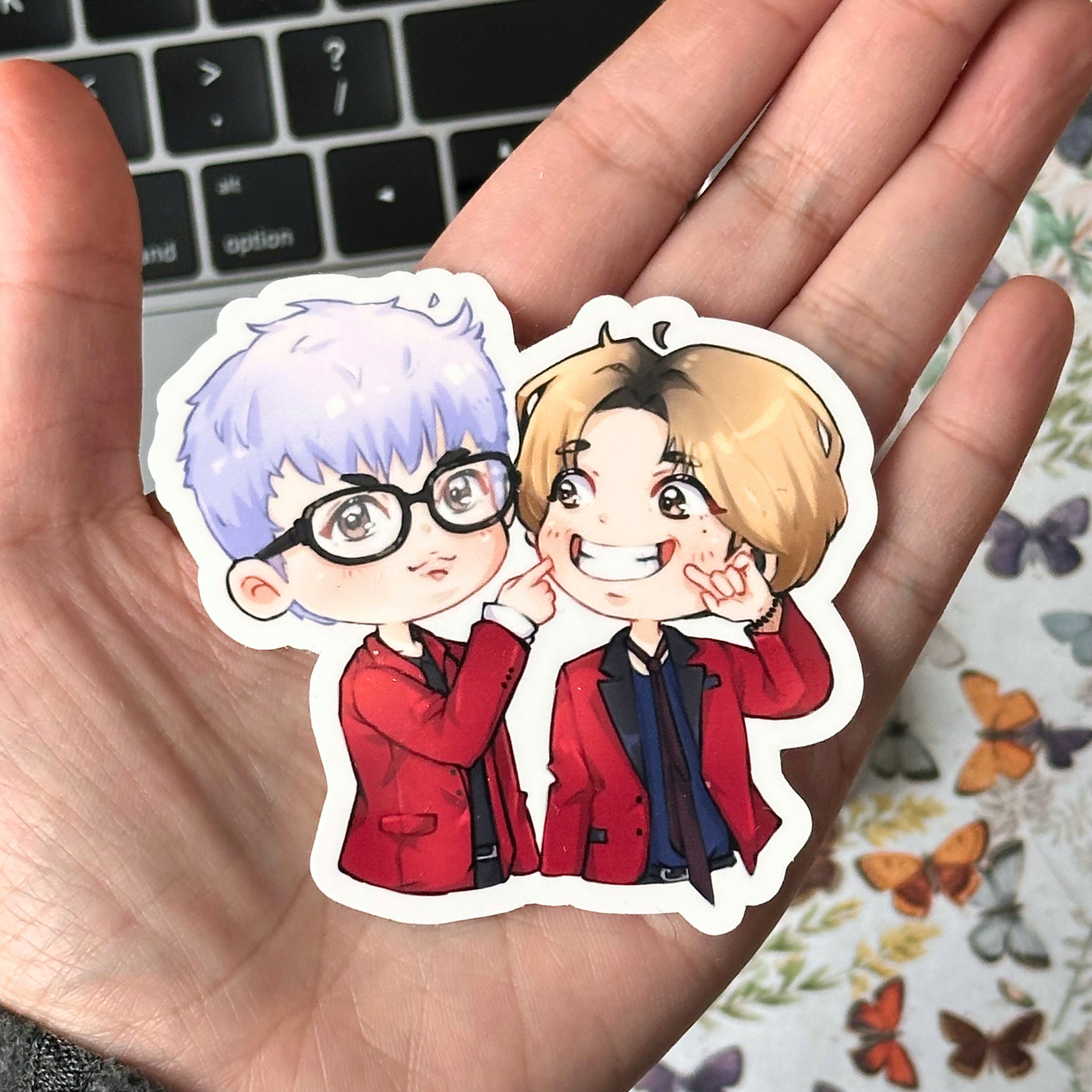 G-DRAGON & TOP Vinyl Waterpoof Sticker