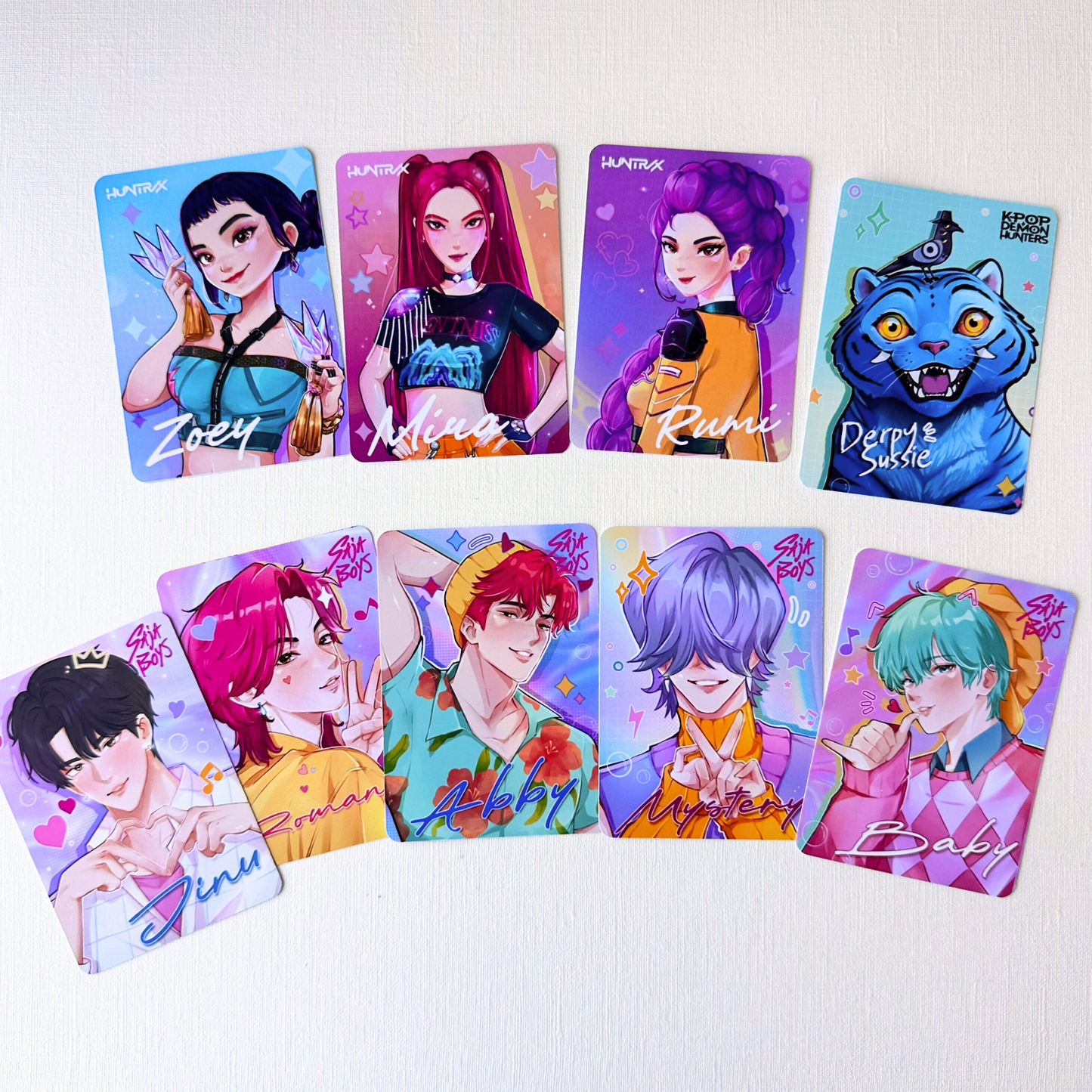 KPOP Demon Hunters Saja Boys Photocards, New Arrival