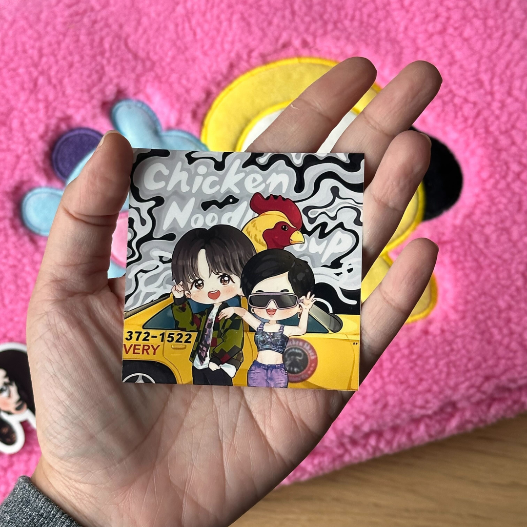 j-hope Chicken Noodle Soup Sticker Vinyl Waterpoof Sticker