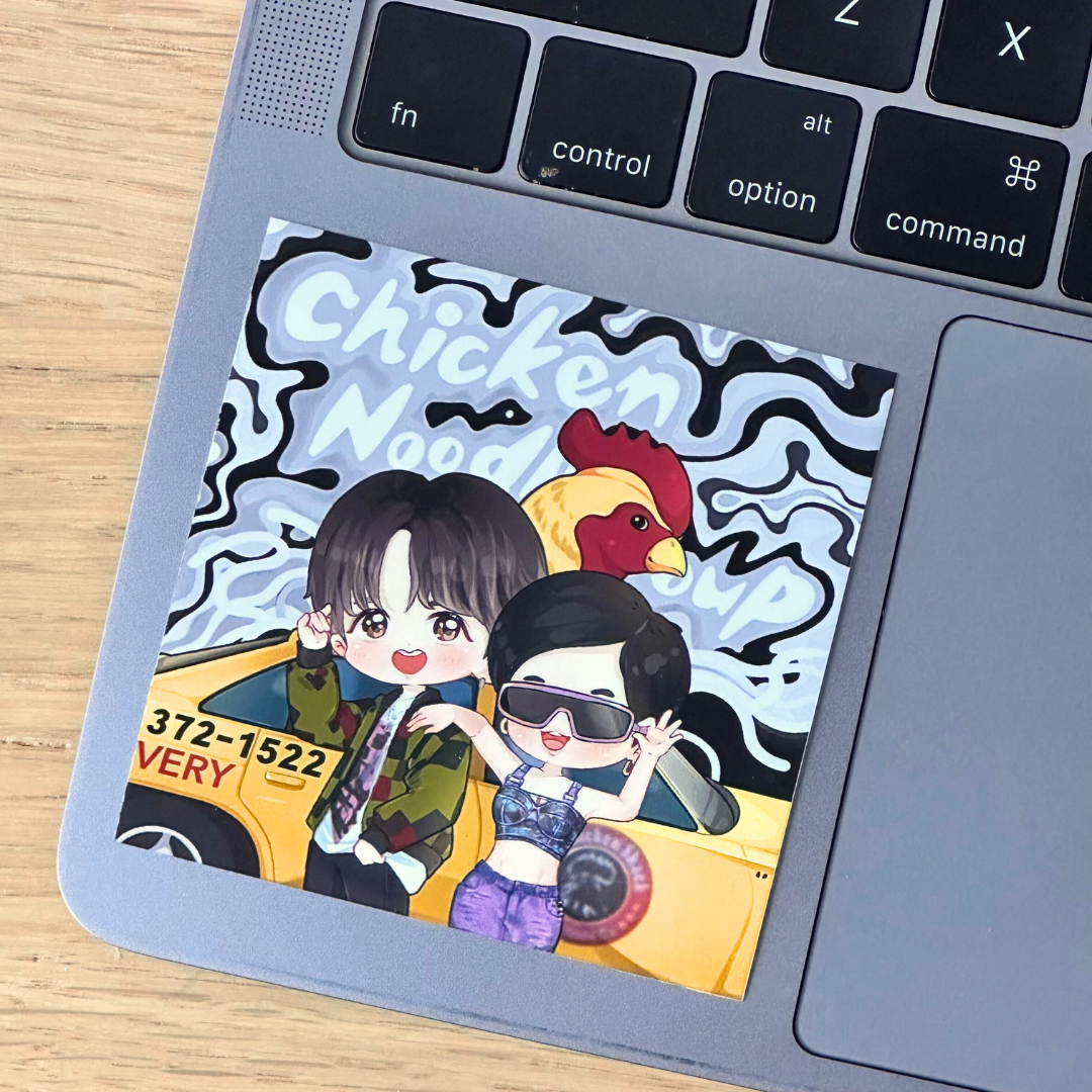 j-hope Chicken Noodle Soup Sticker Vinyl Waterpoof Sticker