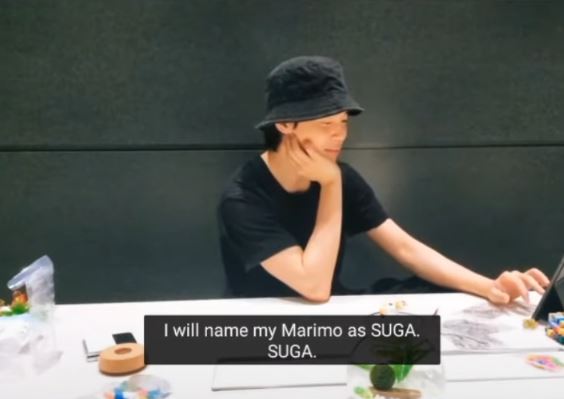 Jimin Live Chimmy Aquarium and Moss ball Suga Vinyl Waterpoof Sticker