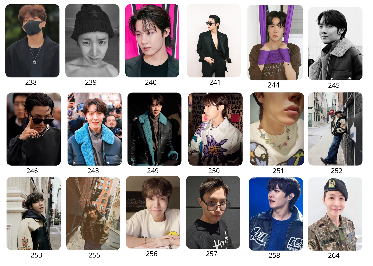 BTS Photo Cards