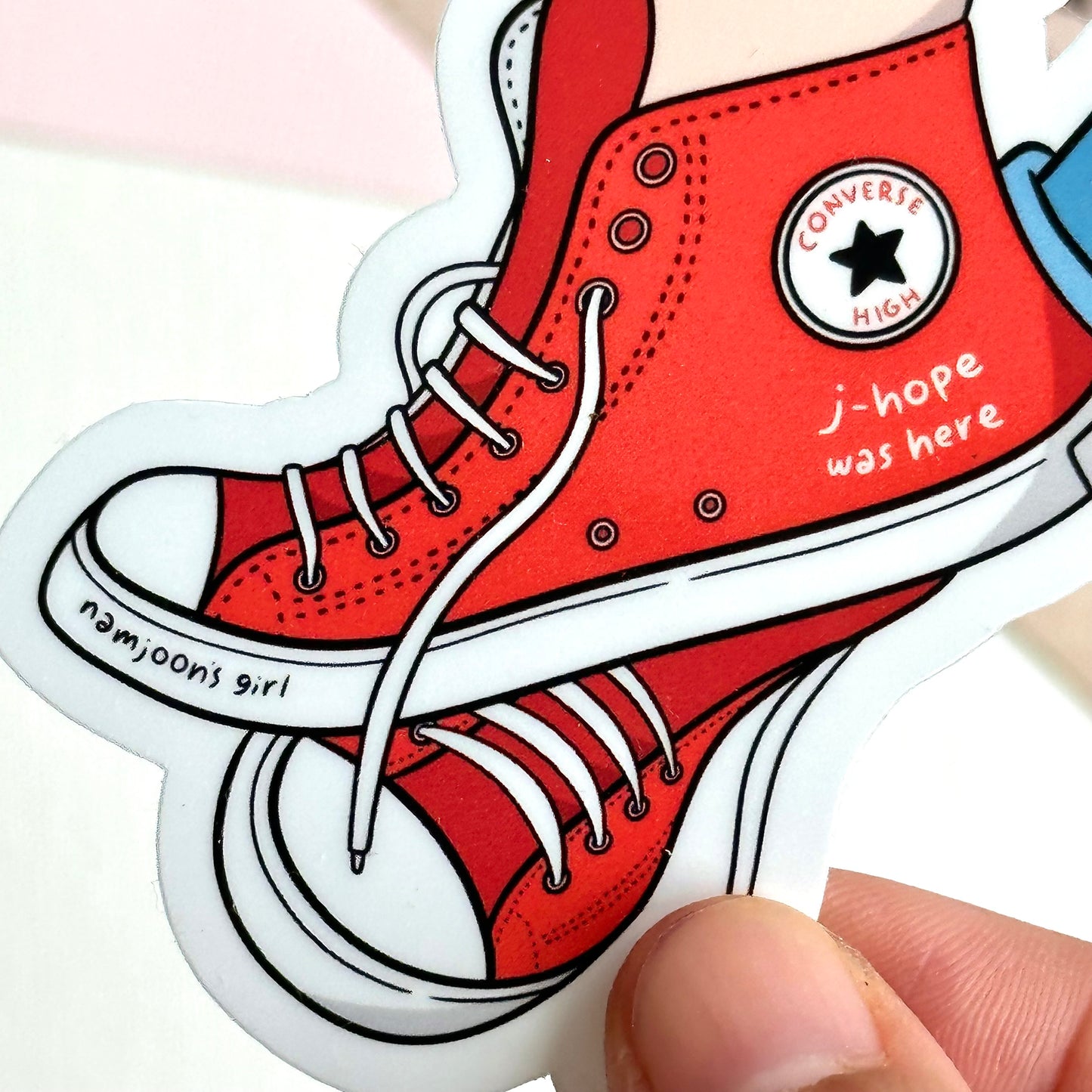 Conv. High Sticker Vinyl Waterpoof Sticker