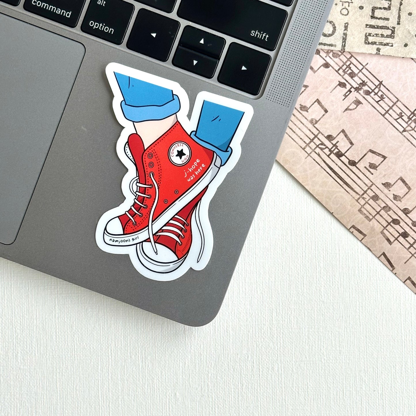 Conv. High Sticker Vinyl Waterpoof Sticker