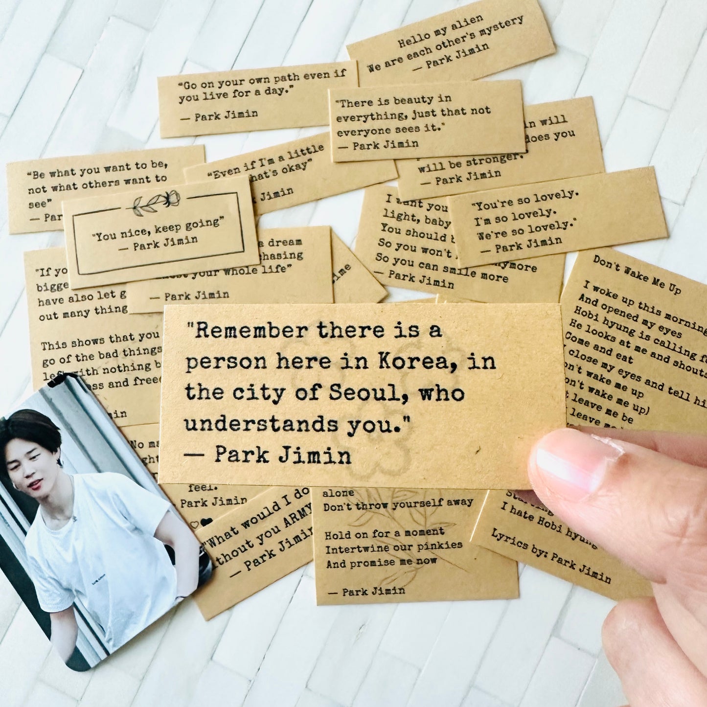 BTS Members Quote Stickers