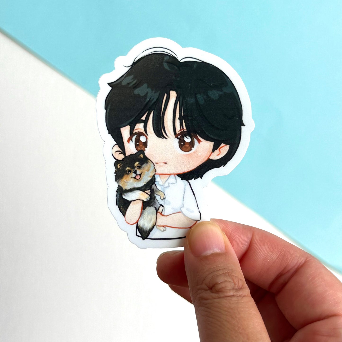 Taeyhung Yeontan Layover Vinyl Waterproof Sticker