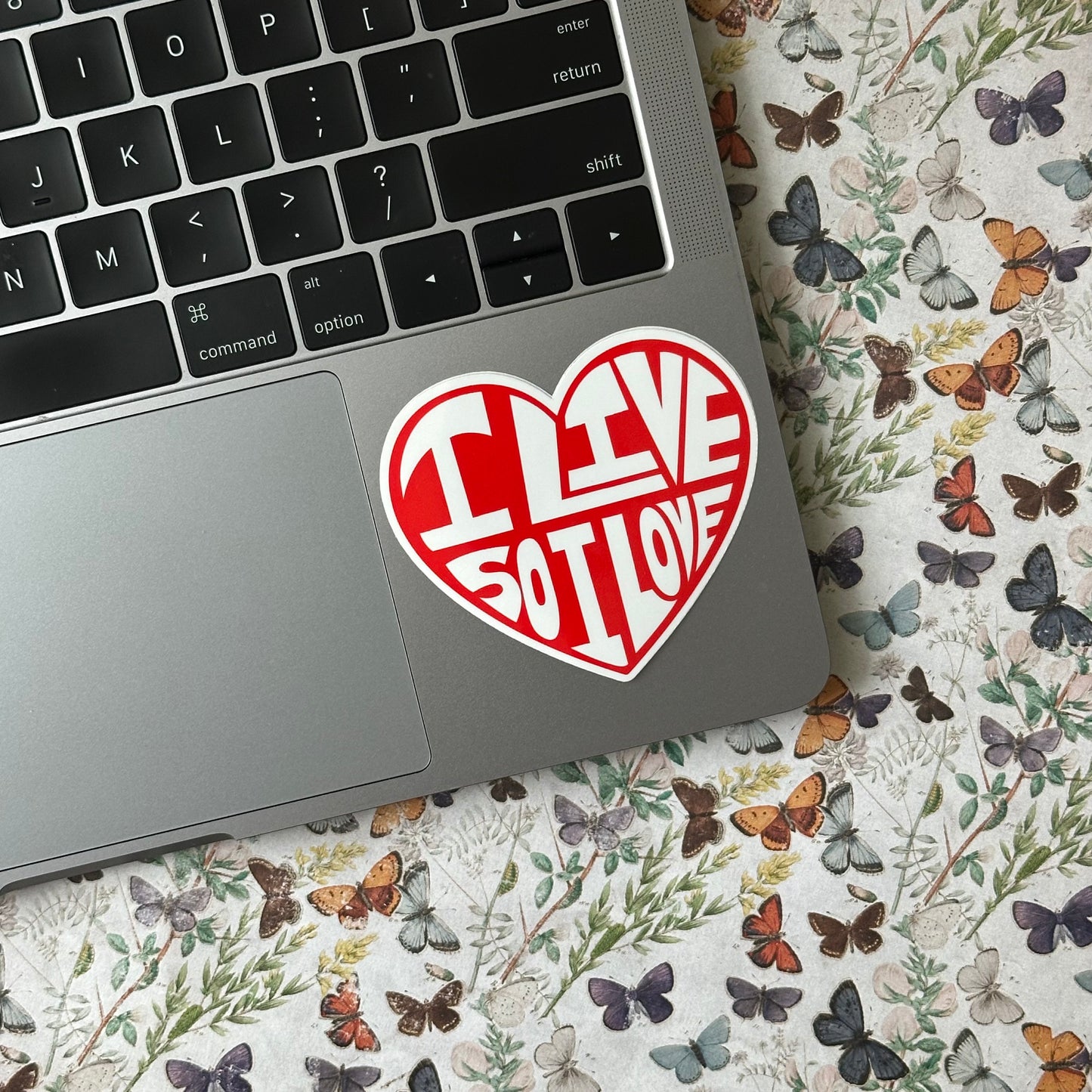 I live so I love Namjoon Vinyl Waterpoof Sticker