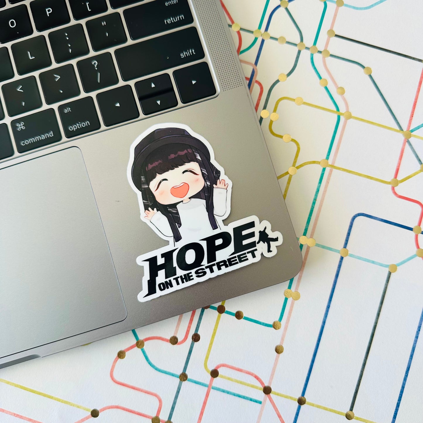 Hope On the Street Vol 1 Vinyl Waterproof Sticker