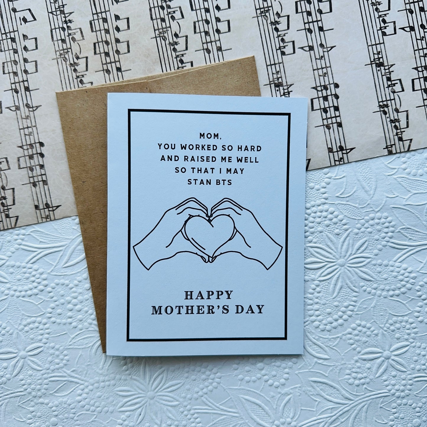 BTS Mother's Day Card, Greeting Cards