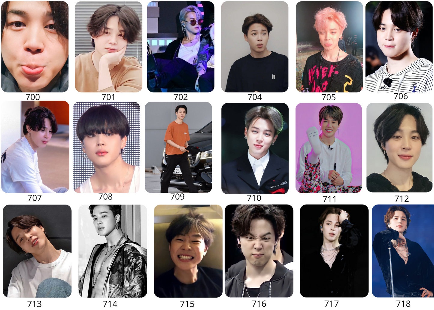 BTS Photo Cards