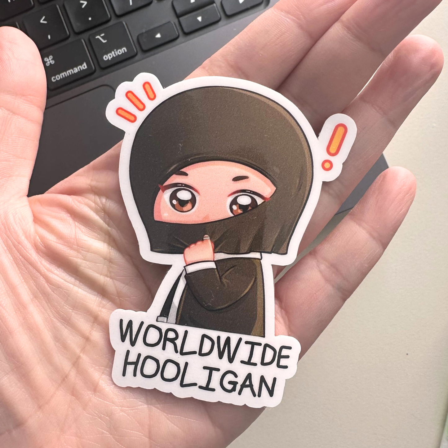 Jin Hooligan Vinyl Waterproof Sticker
