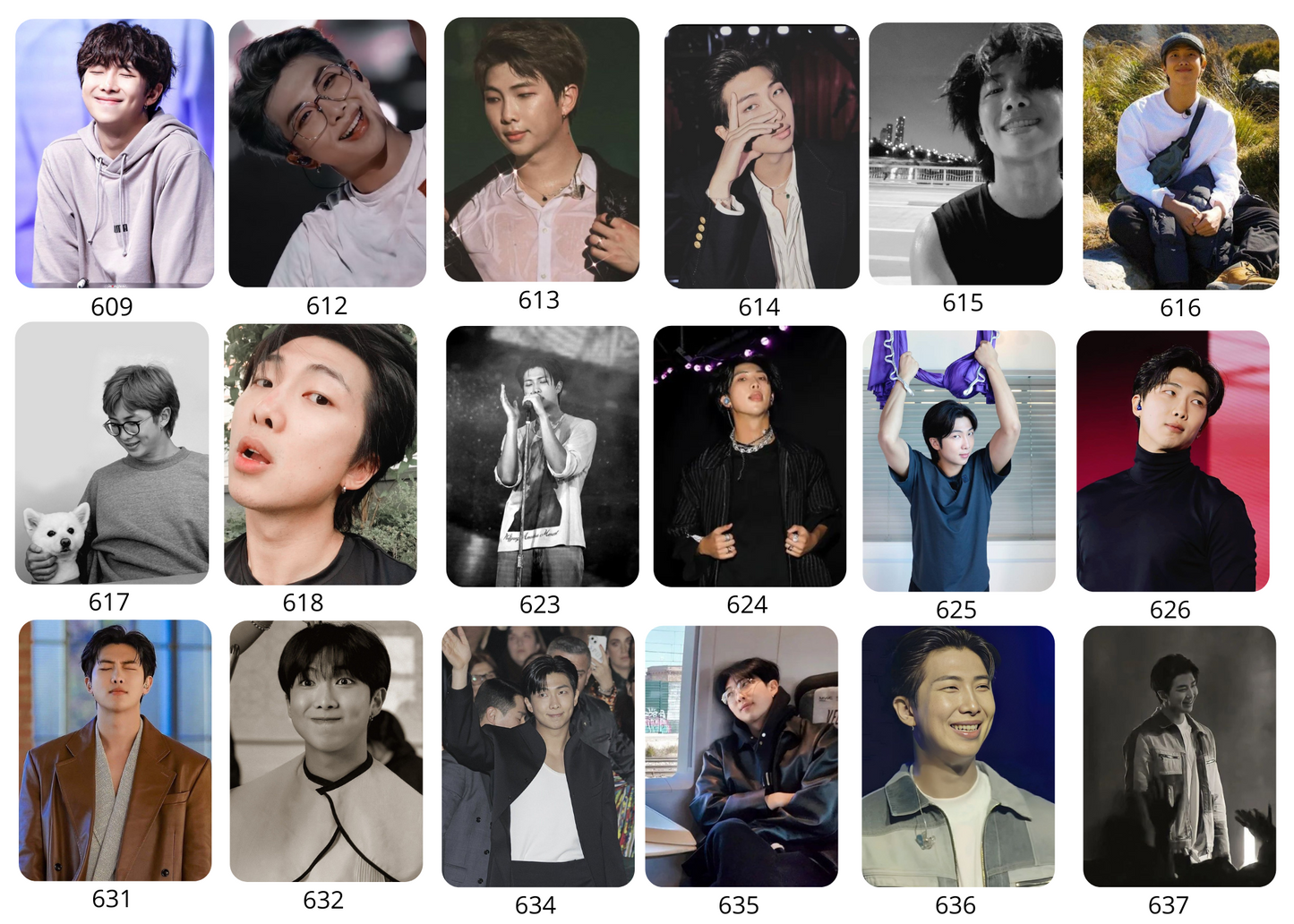 BTS Photo Cards