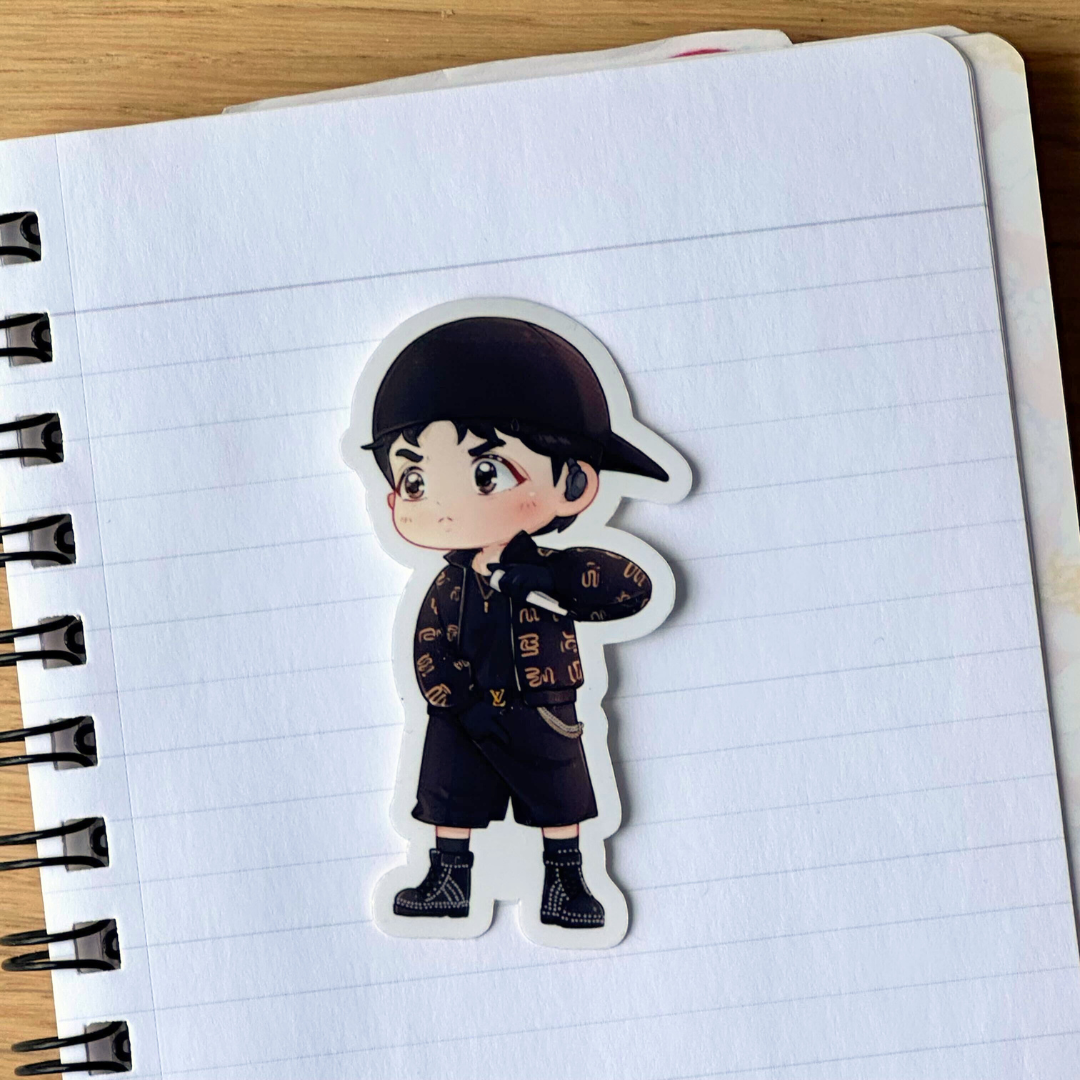 j-hope Mic Drop Paris Sticker Vinyl Waterpoof Sticker