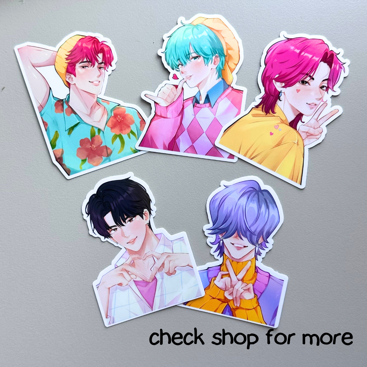 Baby Saja Boys Kpop Demon Hunters Vinyl Waterproof Sticker | New Arrival