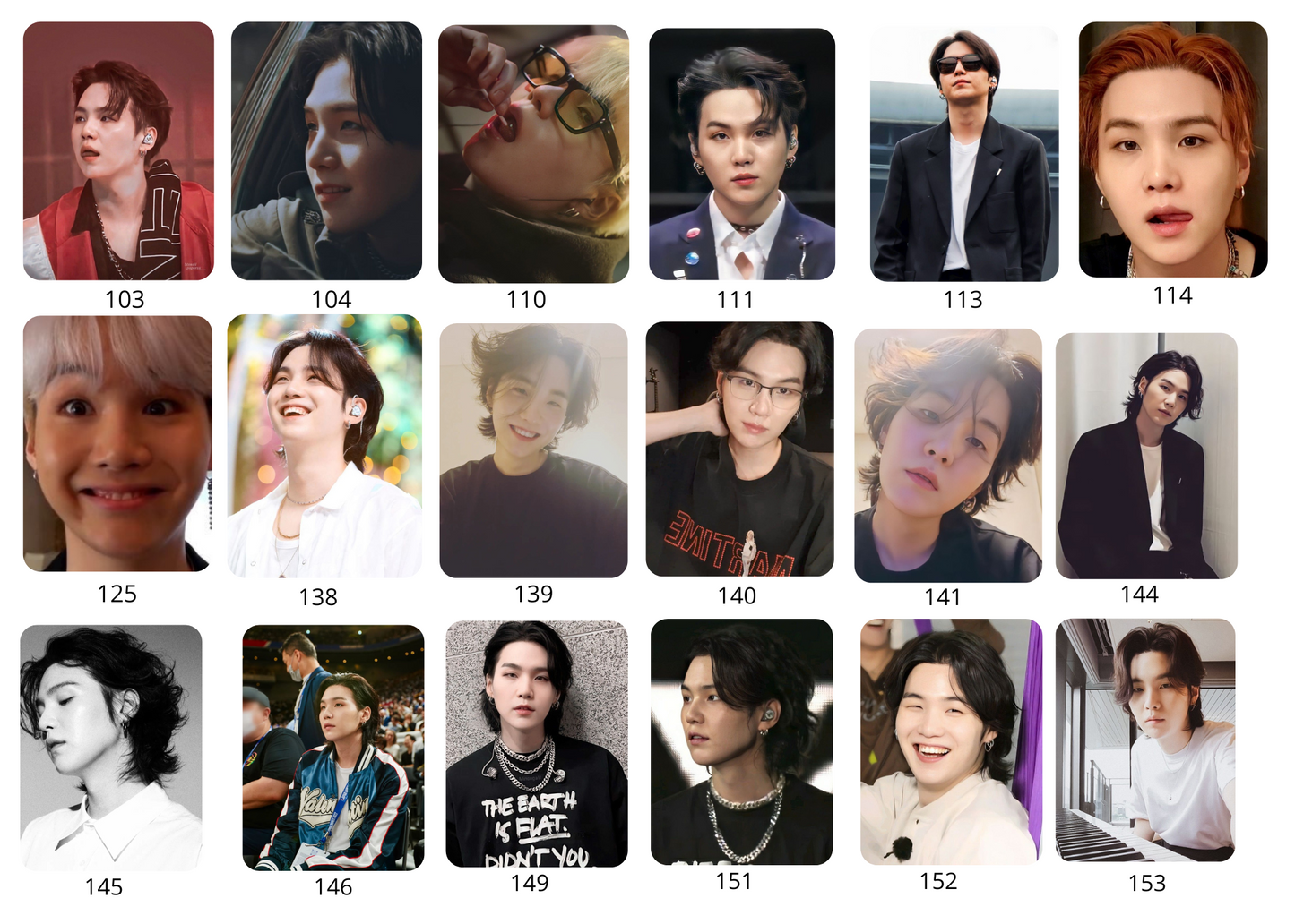 BTS Photo Cards