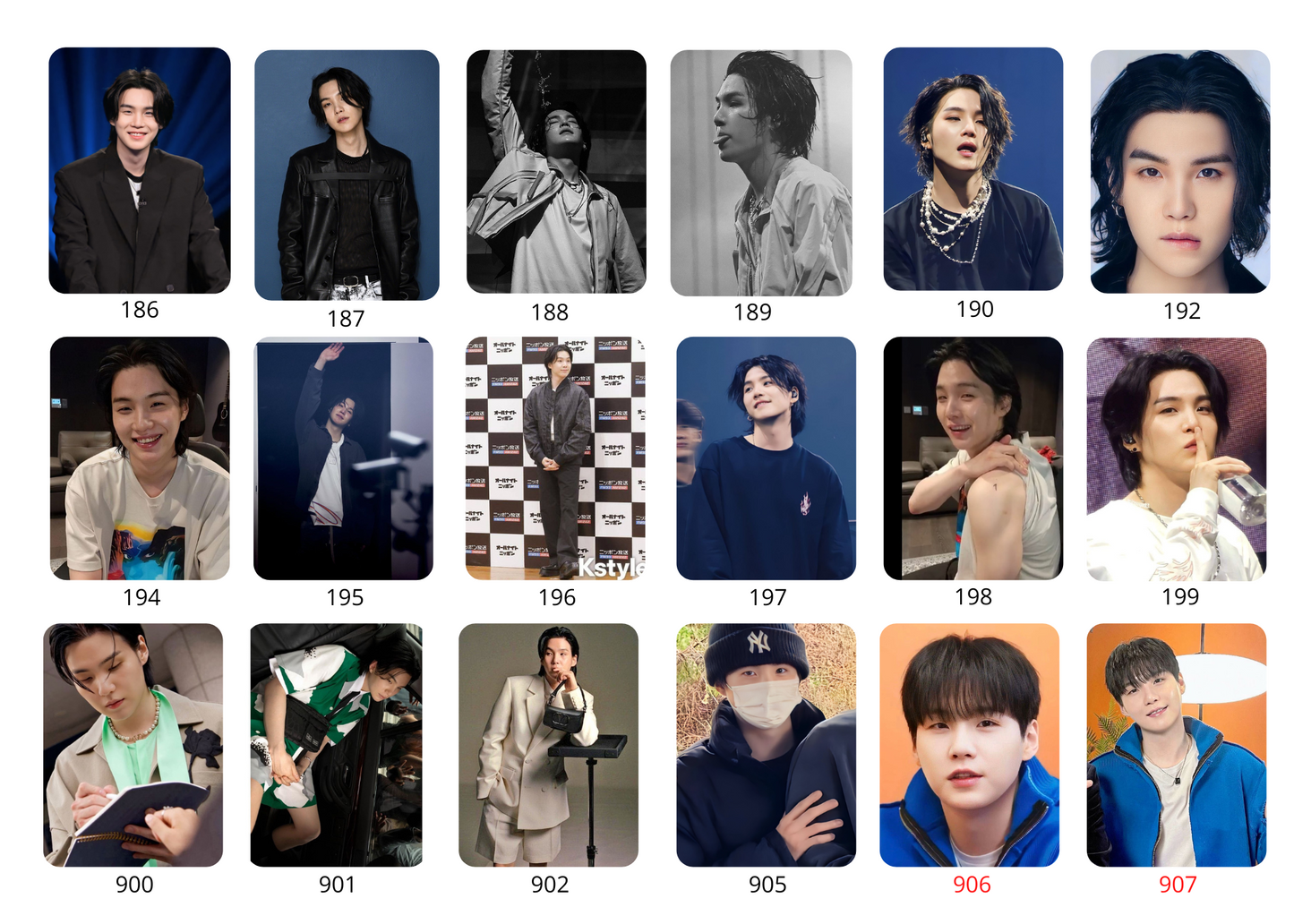 BTS Photo Cards