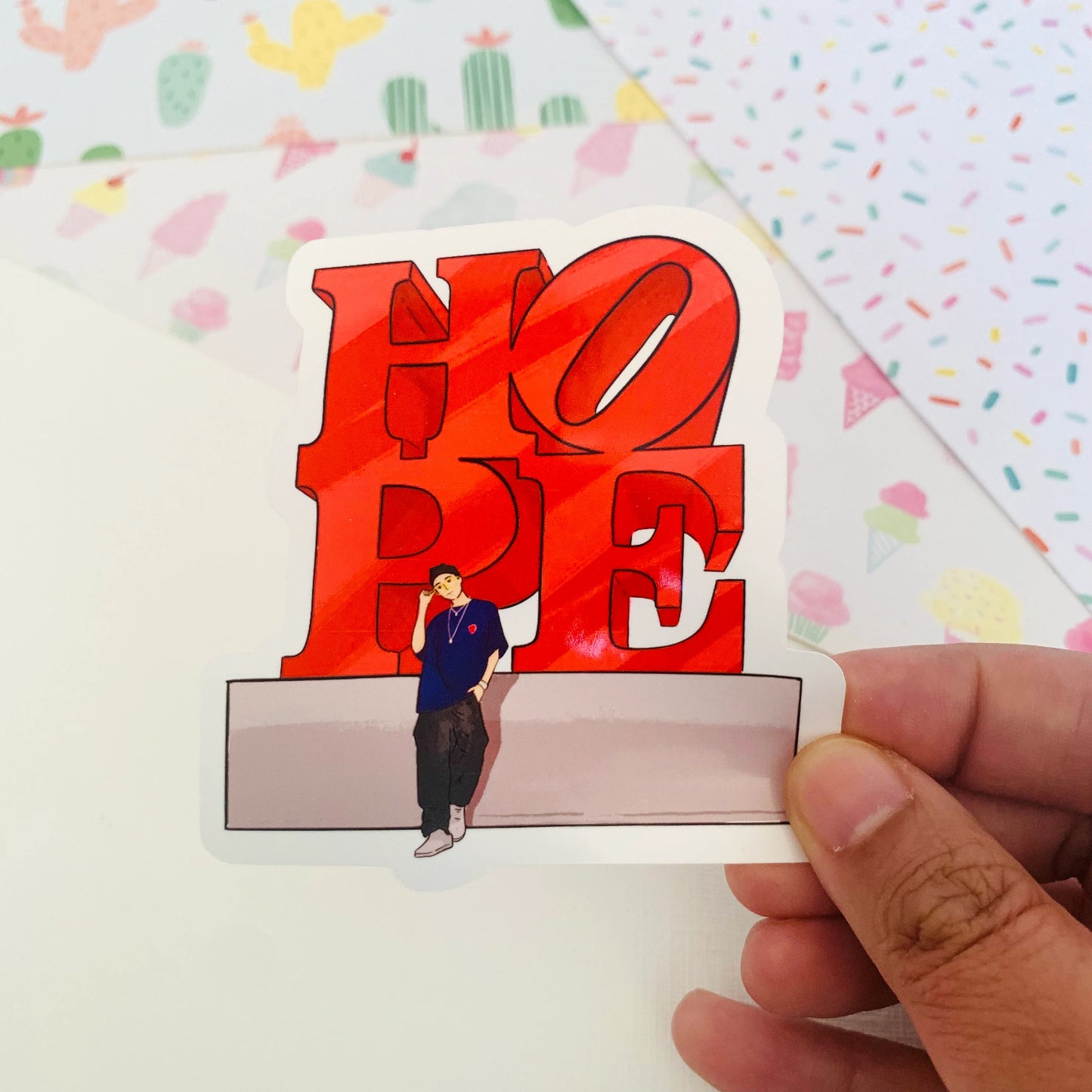 HOPE NY Sticker Vinyl Waterpoof Sticker