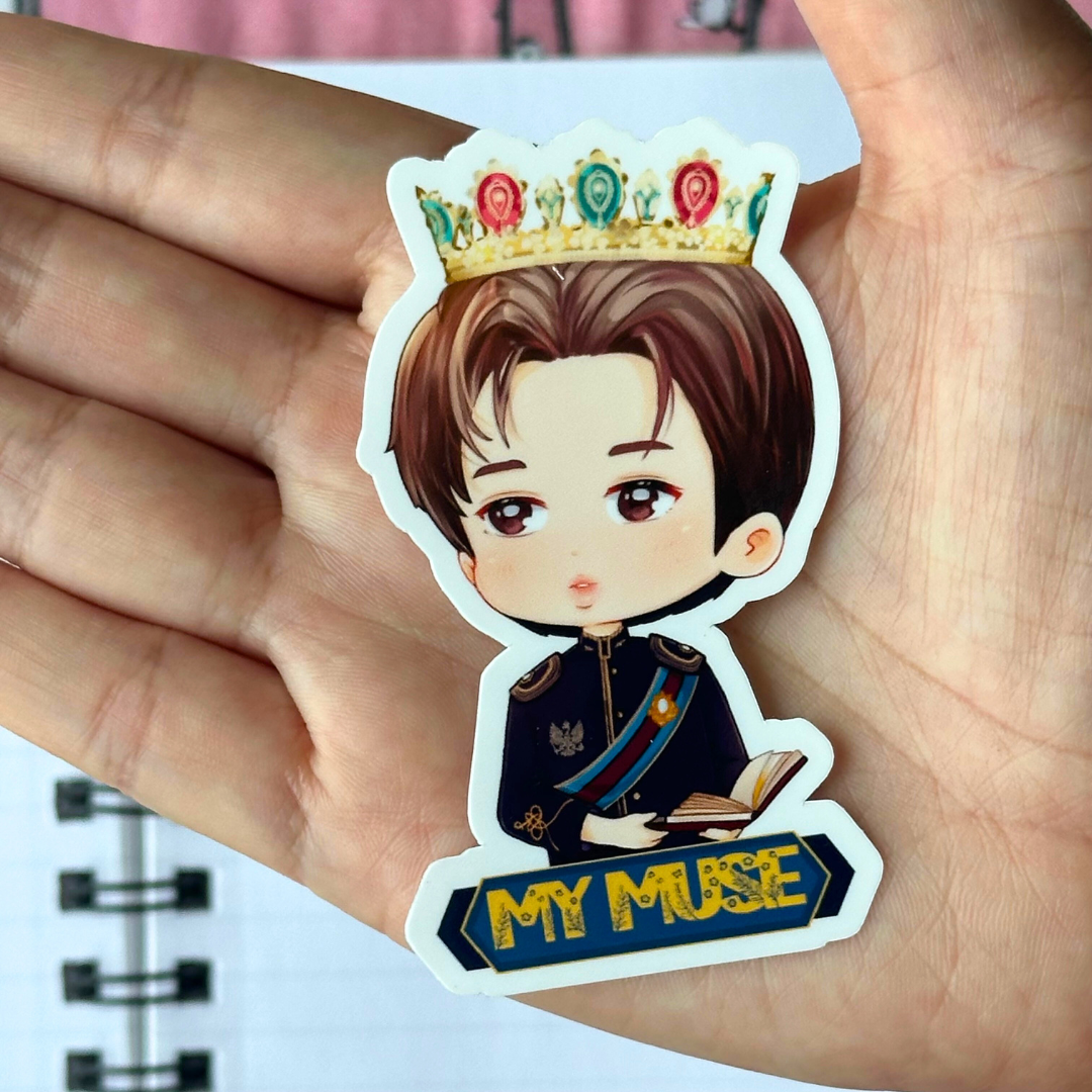 Jimin Muse Smeraldo Garden Vinyl Waterpoof Sticker