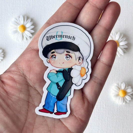 G-DRAGON Ubermensch Tour Light Stick Backpack Vinyl Sticker