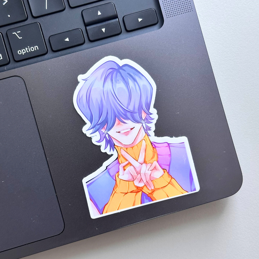 Mystery Saja Boys Kpop Demon Hunters Vinyl Waterproof Sticker | New Arrival