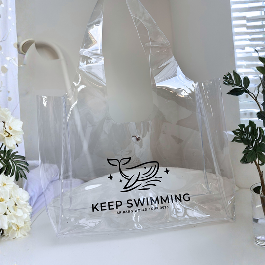 Keep Swimming Transparent Concert Bag