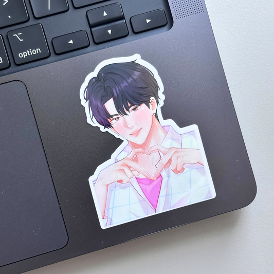 Jinu Saja Boys Kpop Demon Hunters Vinyl Waterproof Sticker | New Arrival