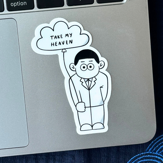 Namjoon Take my Heaven RPWP Vinyl Waterpoof Sticker
