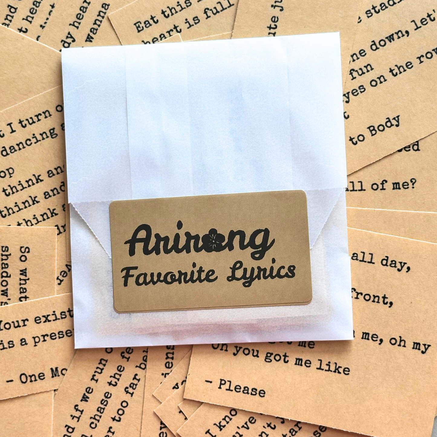 Arirang Lyrics Quotes Stickers