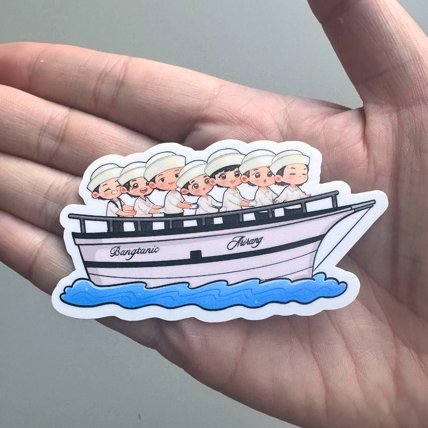 Bangtanic Swim Vinyl Waterproof Sticker