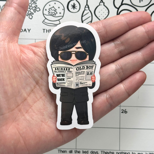 Namjoon 2.0 MV Vinyl Waterproof Sticker