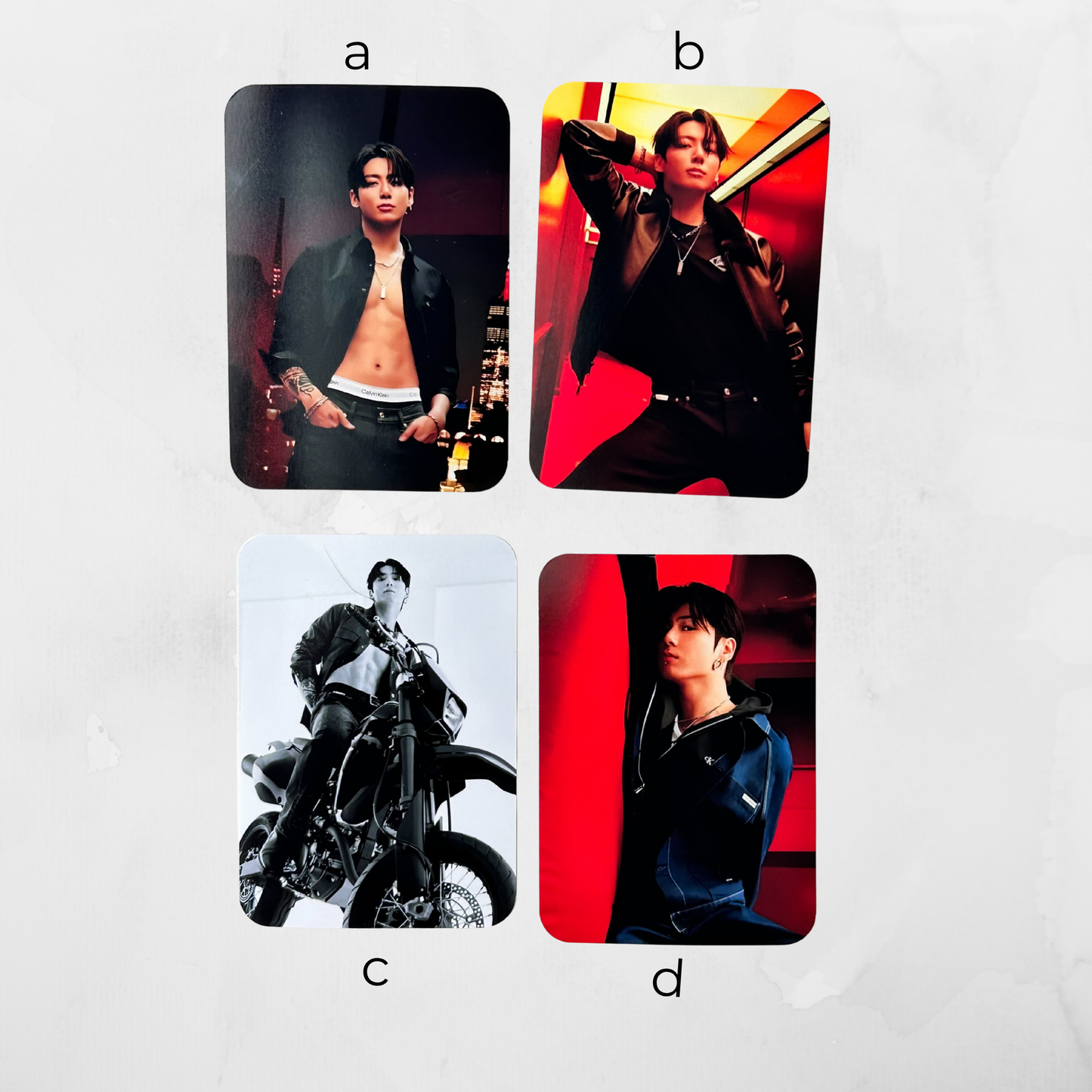 Jungkook Calvin Klein Photo Cards