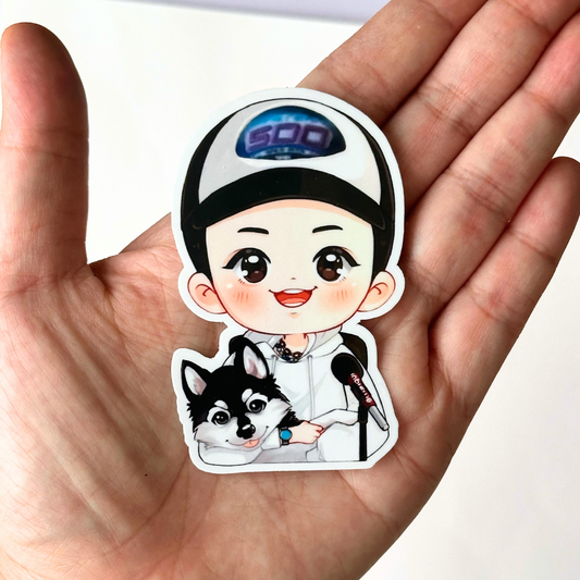 The Rose Woosung & Woolfy Live Coachella Waterproof Vinyl Sticker