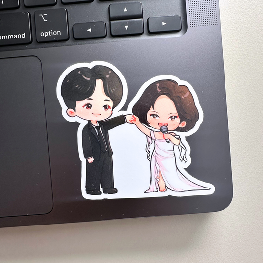 Hwasa Park Jung Min Good Goodbye Vinyl Waterproof Sticker