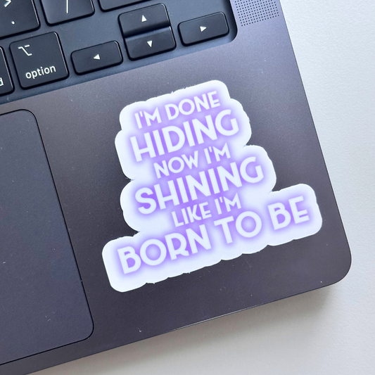 Golden Lyrics Kpop Demon Hunters Vinyl Waterproof Sticker | New Arrival