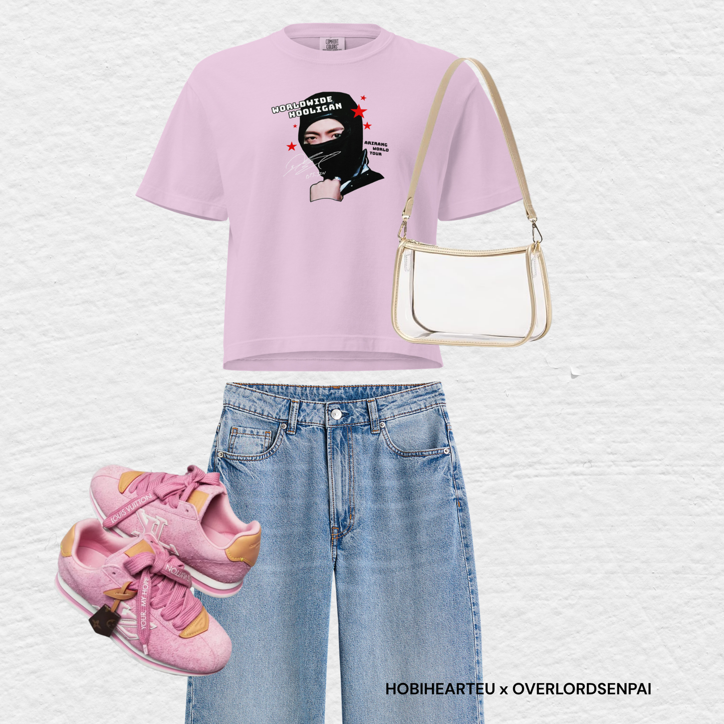 Worldwide Hooligan Crop Shirt