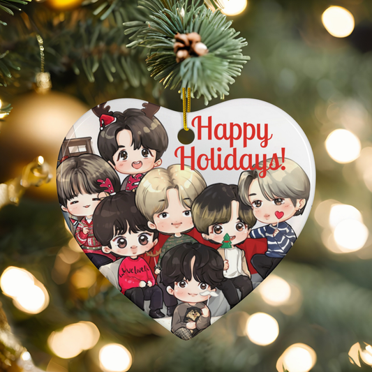 BTS OT7 Ceramic Ornament