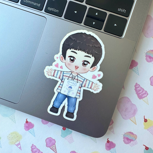 Jin Hug Fiesta Vinyl Waterpoof Sticker
